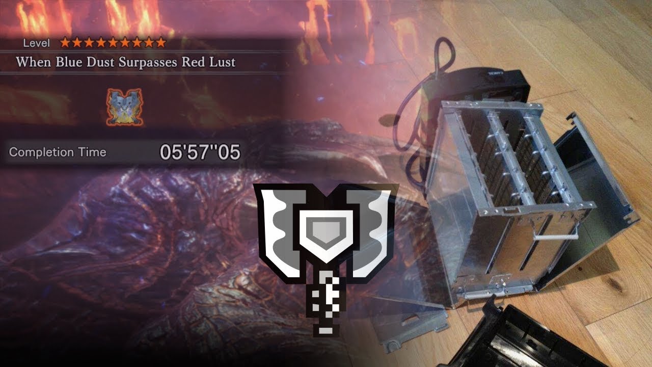 MHWorld: When Blue Dust Surpasses Red Lust - Arch Tempered Lunastra Solo 5'57