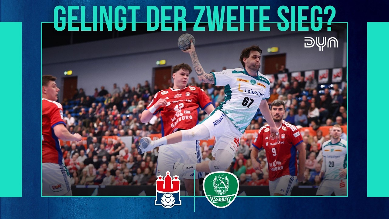 Highlights: HSV Hamburg - SC DHfK Leipzig (Saison 2025/26) DAIKIN HBL | Dyn Handball