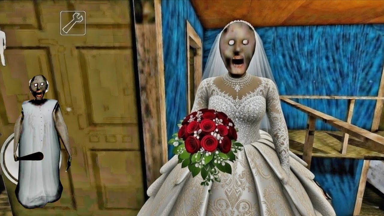 Granny ko Bana diya Dulhan !! Granny Horror House Escape !! Granny Game Viedo !! The Gaming Hood !!