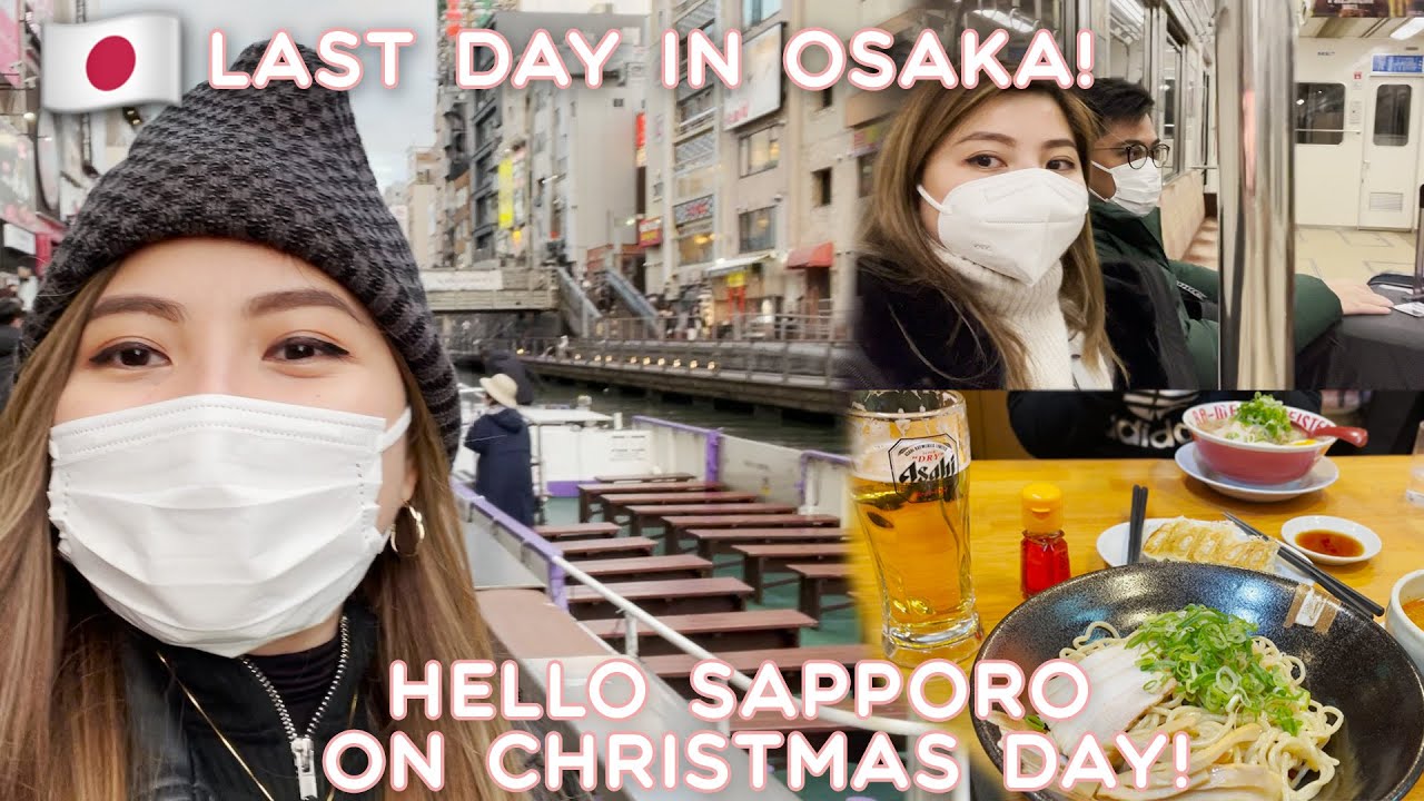 LAST DAY IN OSAKA 🇯🇵 + RIVER CRUISE + VINTAGE BAG SHOPPING + HELLO SAPPORO! | JOYCE YABUT