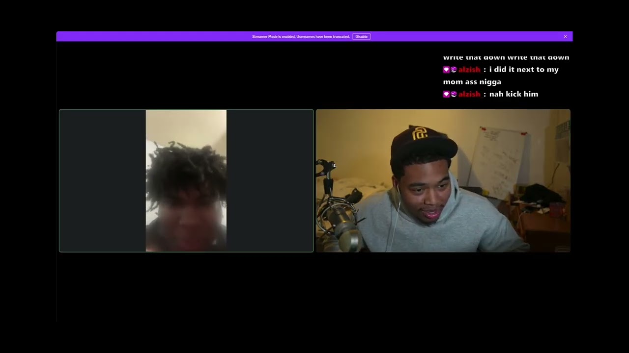 Twitch interview about beating my shi
