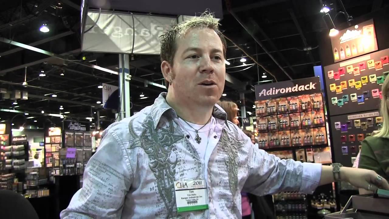 Scrap Time - Ep. 663 - Tim Holtz makes a tag and a Contest