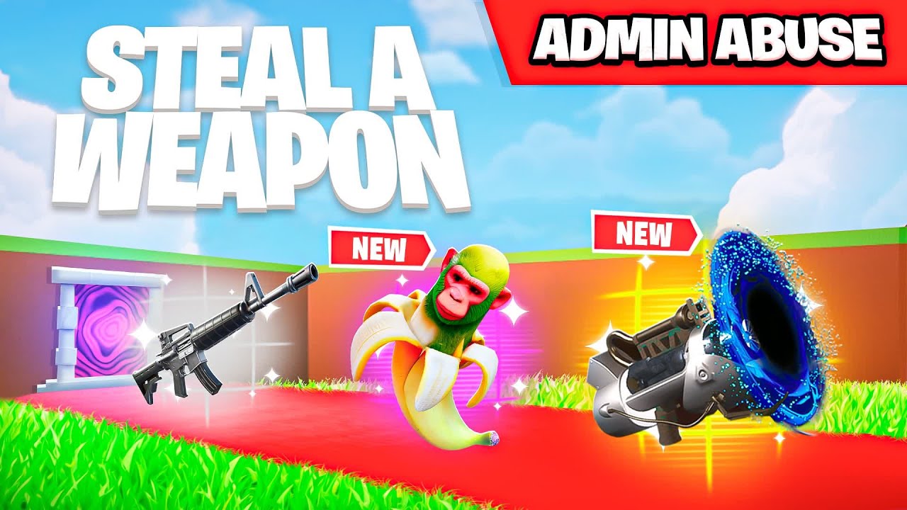 FORTNITE STEAL A WEAPON BY JELTY - MAP CODE: 2478-6686-7346