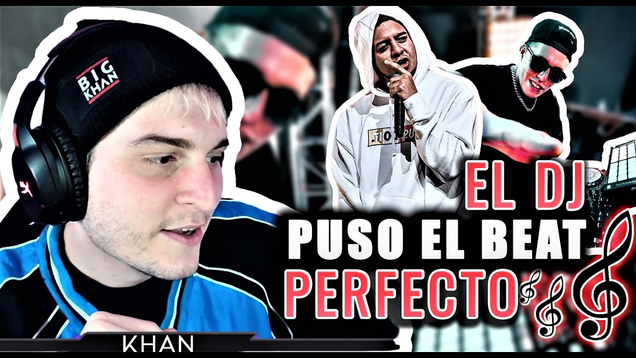 KHAN REACCIONA A *EL DJ LES PUSO EL BEAT PERFECTO* VAYA FLOWS