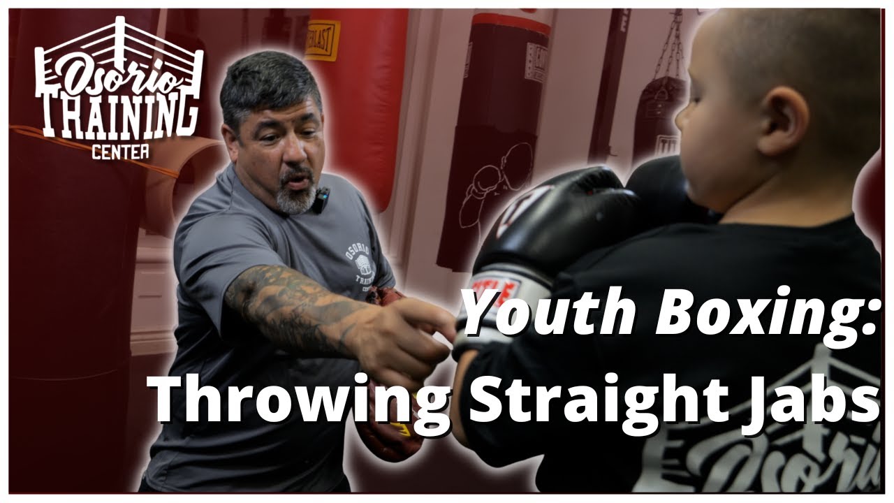 Youth Boxing Lesson: Throwing Straight Jabs | Osorio Training Center