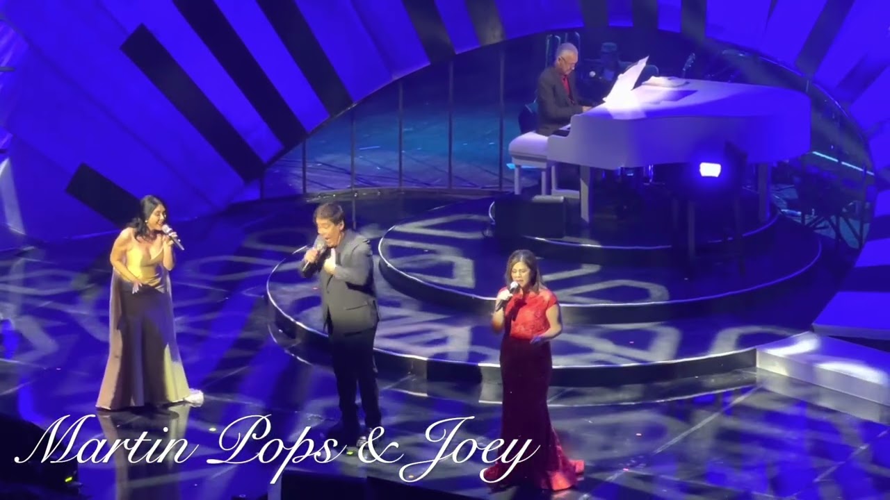 Martin & Pops with Ms Joey Albert in Louie Ocampos Composer Ka Lang Valentines Day concert 2023