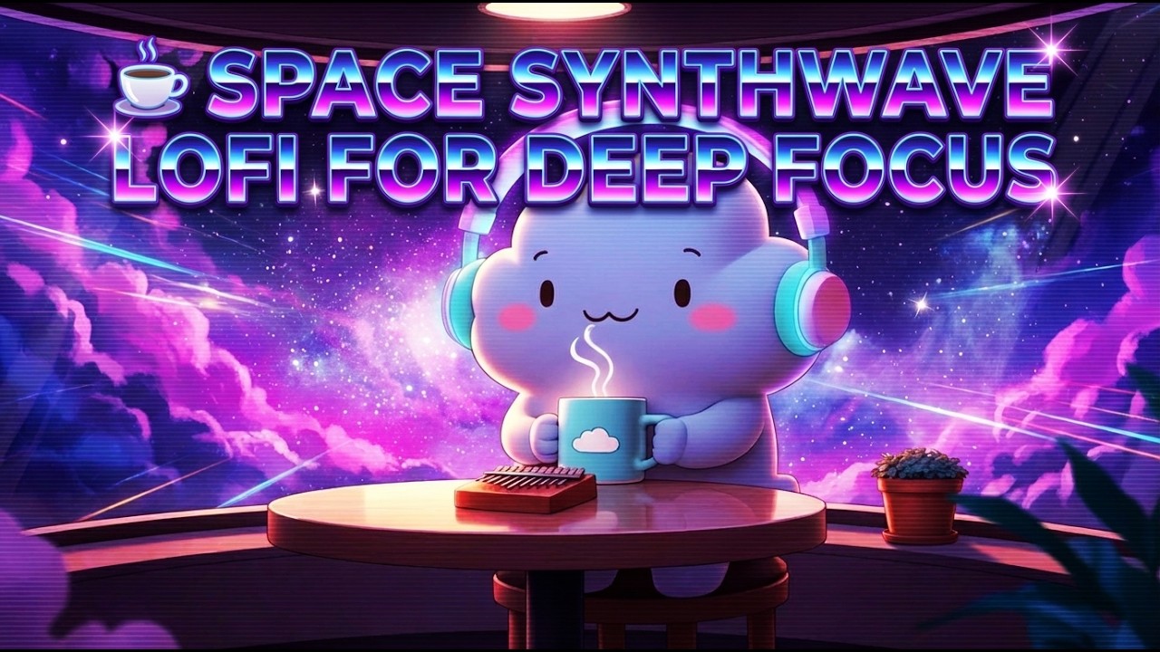 No Gravity, Just Coffee | Melancholic Space Lofi