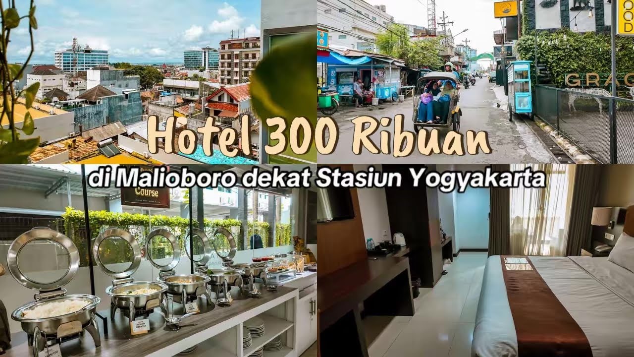 Hotel 300 Ribuan di Malioboro Deket Stasiun Yogyakarta | Grage Business Hotel Jogja