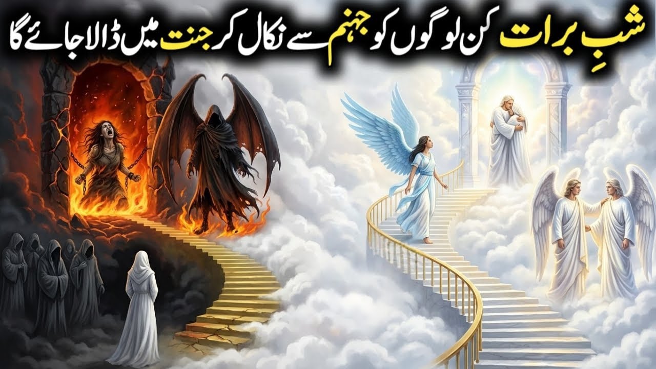 Shab e Barat Ki Raat kin Logon Ko jahannum se nikal kar Jannat mein le Jaya jaega