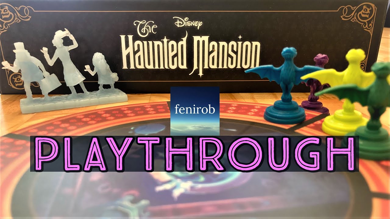 Disney: The Haunted Mansion - Call Of The Spirits Board Game | Playthrough