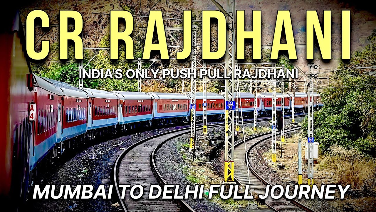 22221 CR Rajdhani Full Journey in 2AC | Mumbai CSMT to Delhi | Push Pull Technology