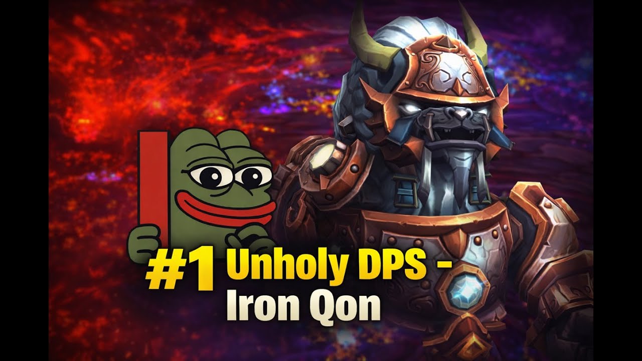 #1 DPS Unholy Death Knight - Iron Qon 25m hc | Mist of Pandaria Classic