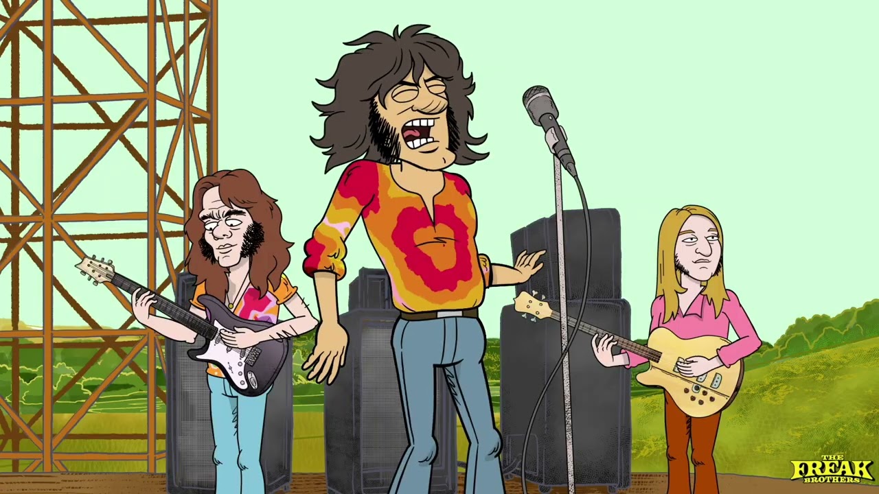 Woodstock 1969 To The Future: Journey With The Freak Brothers | FreakBrothers.com