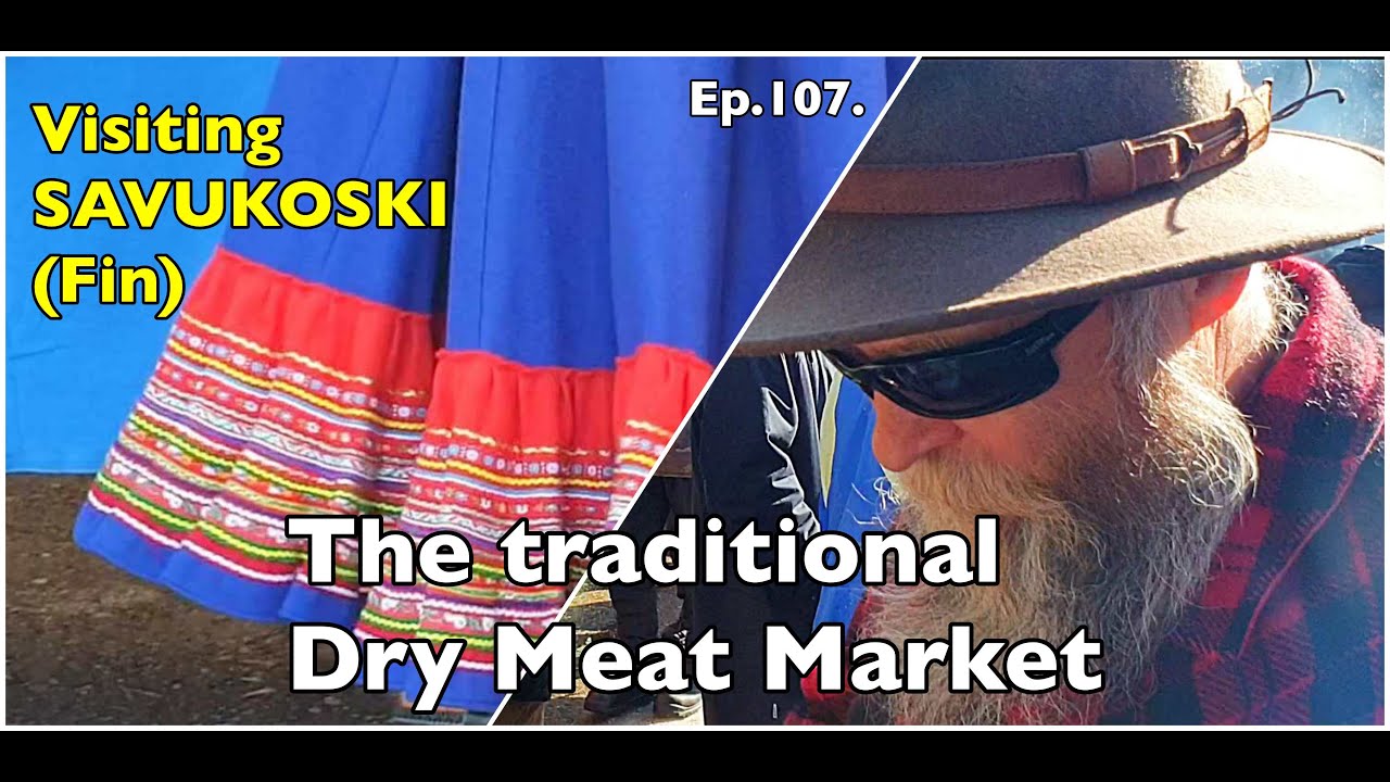 Visiting Traditional Dry Meat Market 2023  #savukoski #kuivalihamarkkinat #finland Episode 107