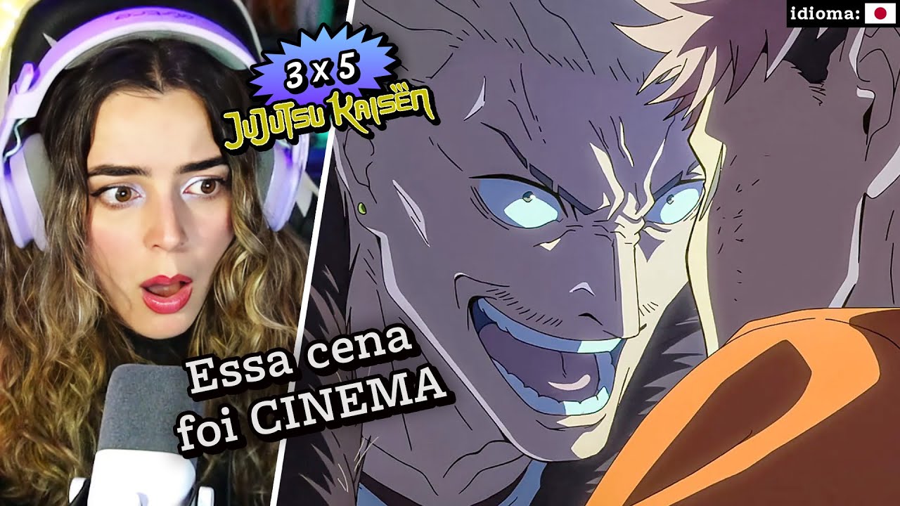 Yuji partiu o coração de Kinji Hakari 💔 // React Jujutsu Kaisen 3x05 (episódio 52)