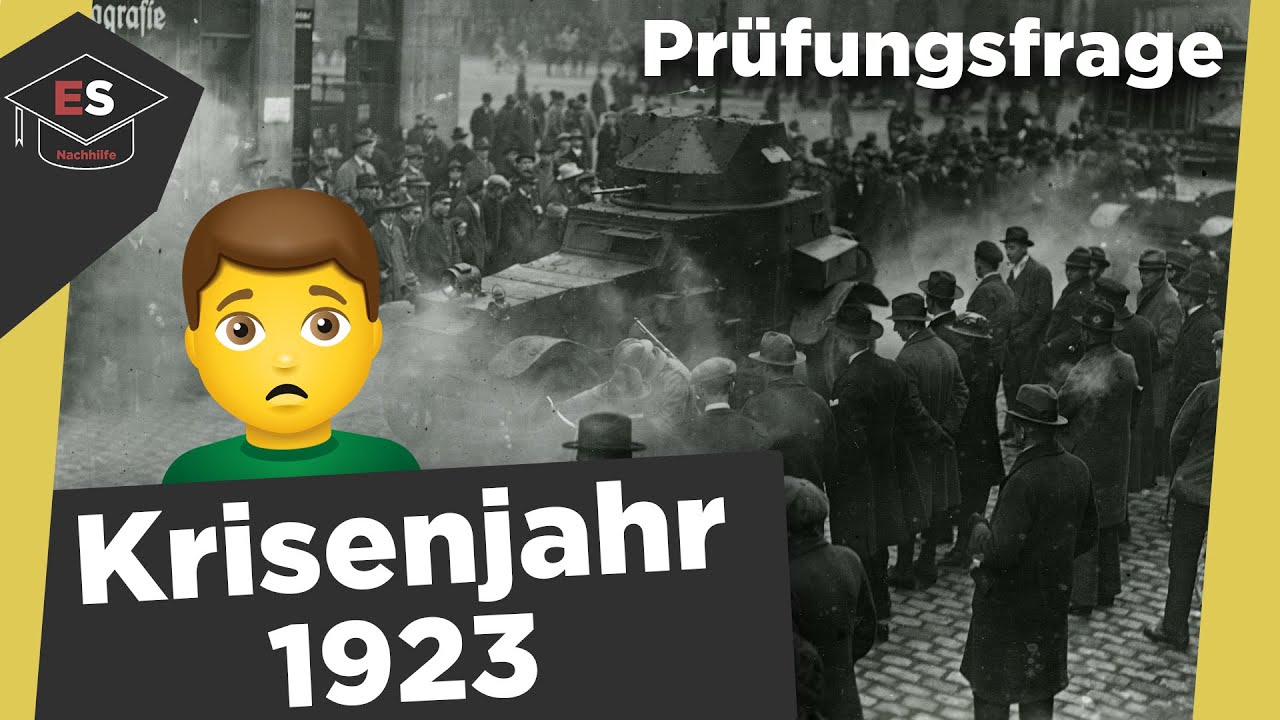 Krisenjahr 1923 - Ereignisse die Jahr 1923 zum Krisenjahr machten - Krisenjahr 1923 einfach erkl&auml;rt!