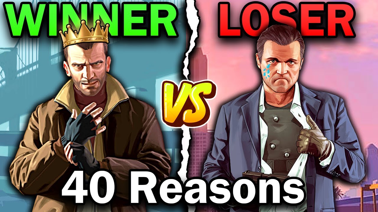 Proof GTA 4 was better than GTA V