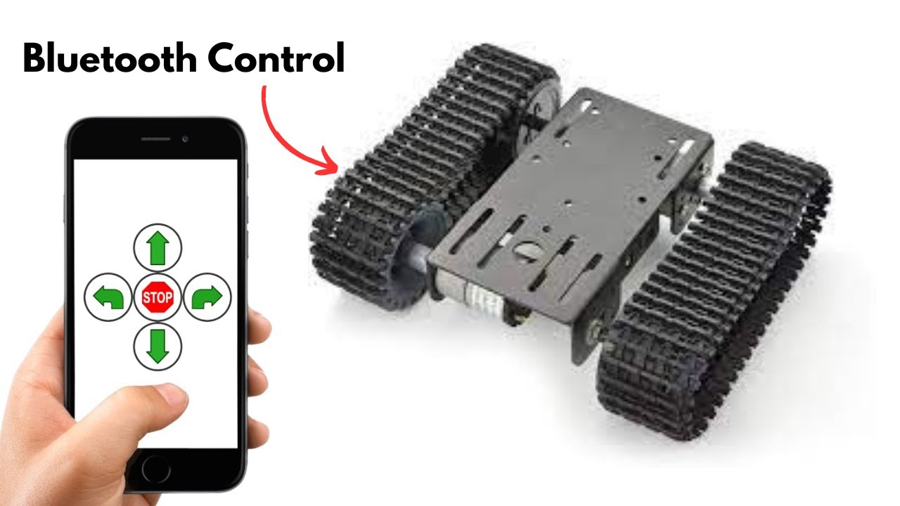 Танк с управлением по Bluetooth через Arduino | Соберите свой радиоуправляемый танк с помощью HC ...