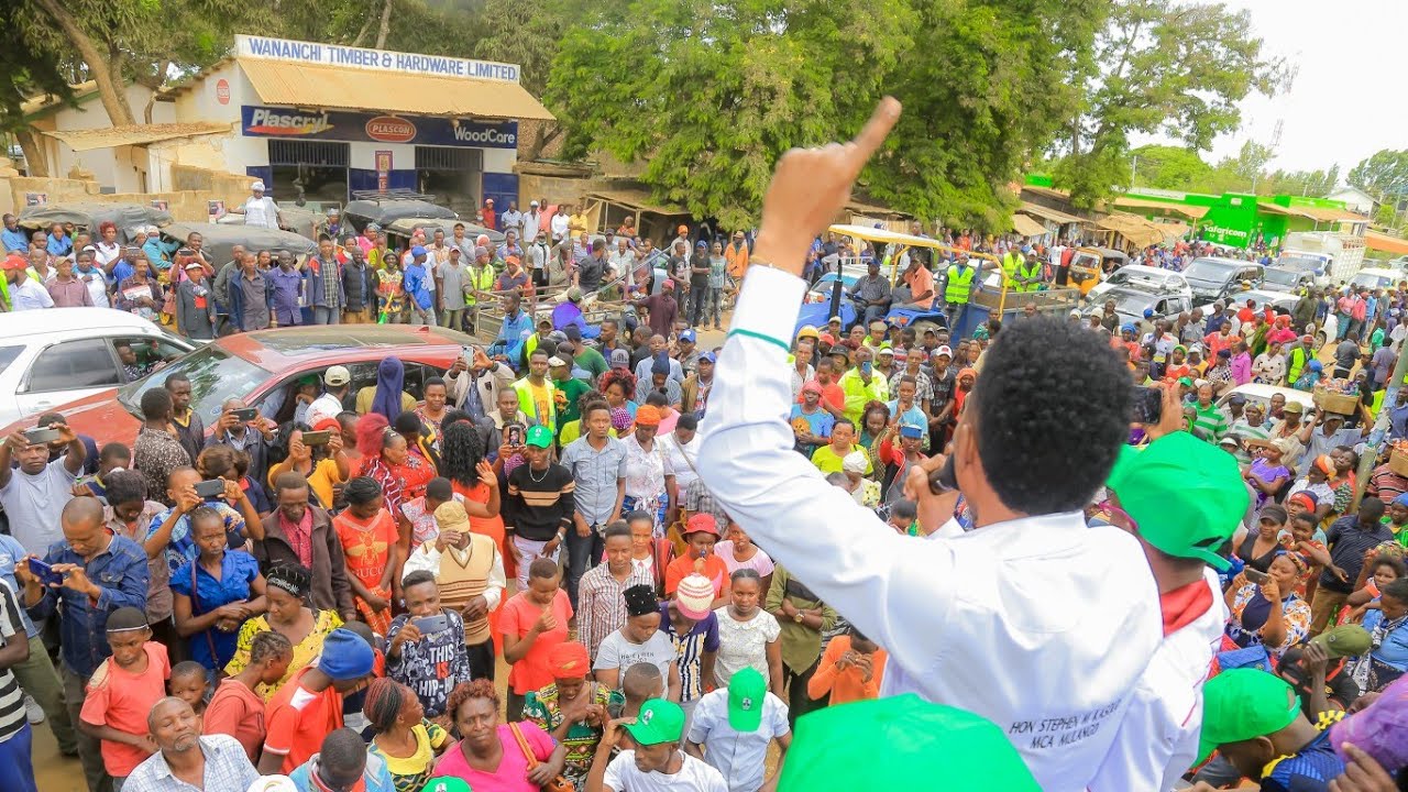 MCA STEPHEN KASOLO  MULANGO WARD AFTER CLEARANCE FROM IEBC.