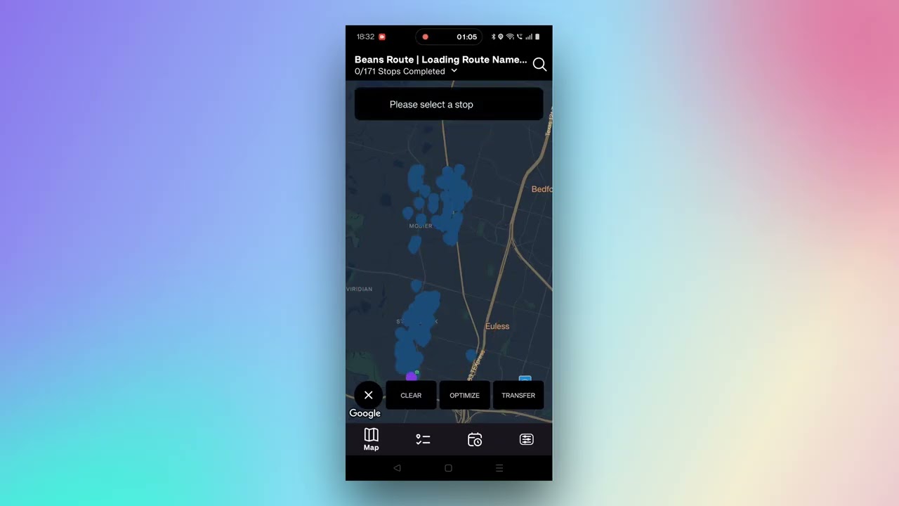 Optimize Your Route in Beans Route Mobile App - Android