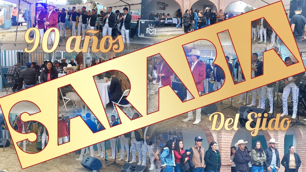 18/01/26 SARABIA CELEBRA LOS 90 AÑOS DEL EJIDO CON LA MAXIMA GERENCIA Y PURA CUATIZA EN JEREZ 