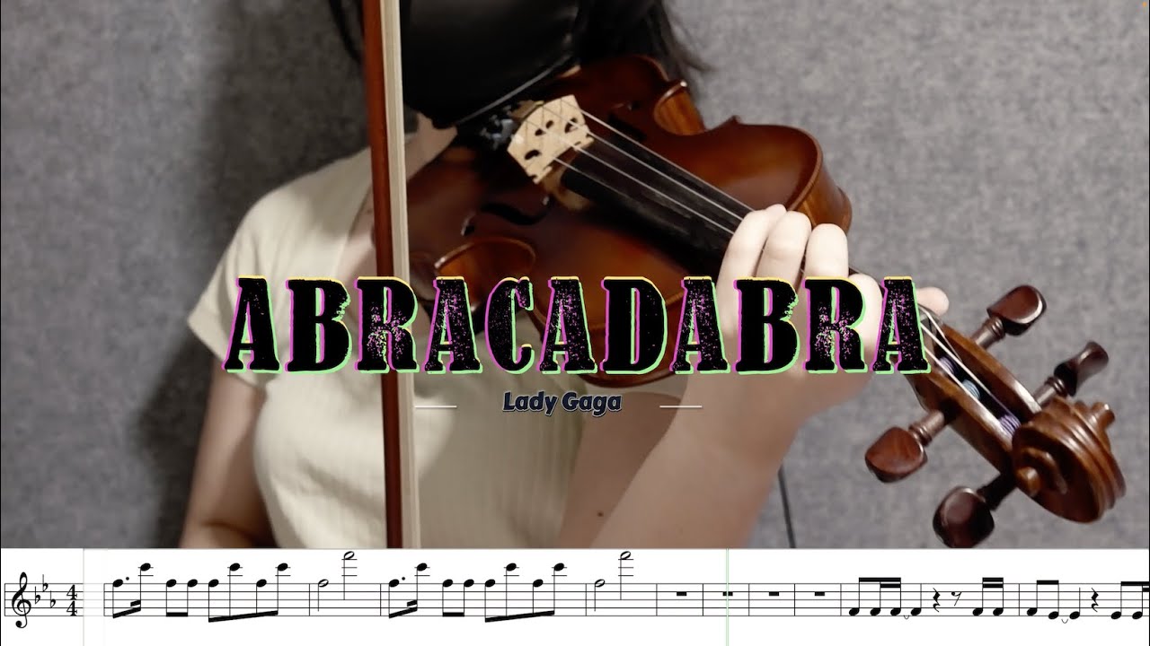 🎻 Abracadabra - Lady Gaga (Violin Cover with Sheet Music)