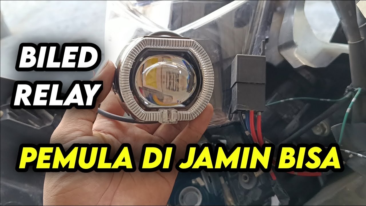 TUTORIAL LENGKAP 🔥 Cara pasang biled dan relay untuk pemula di jamin bisa