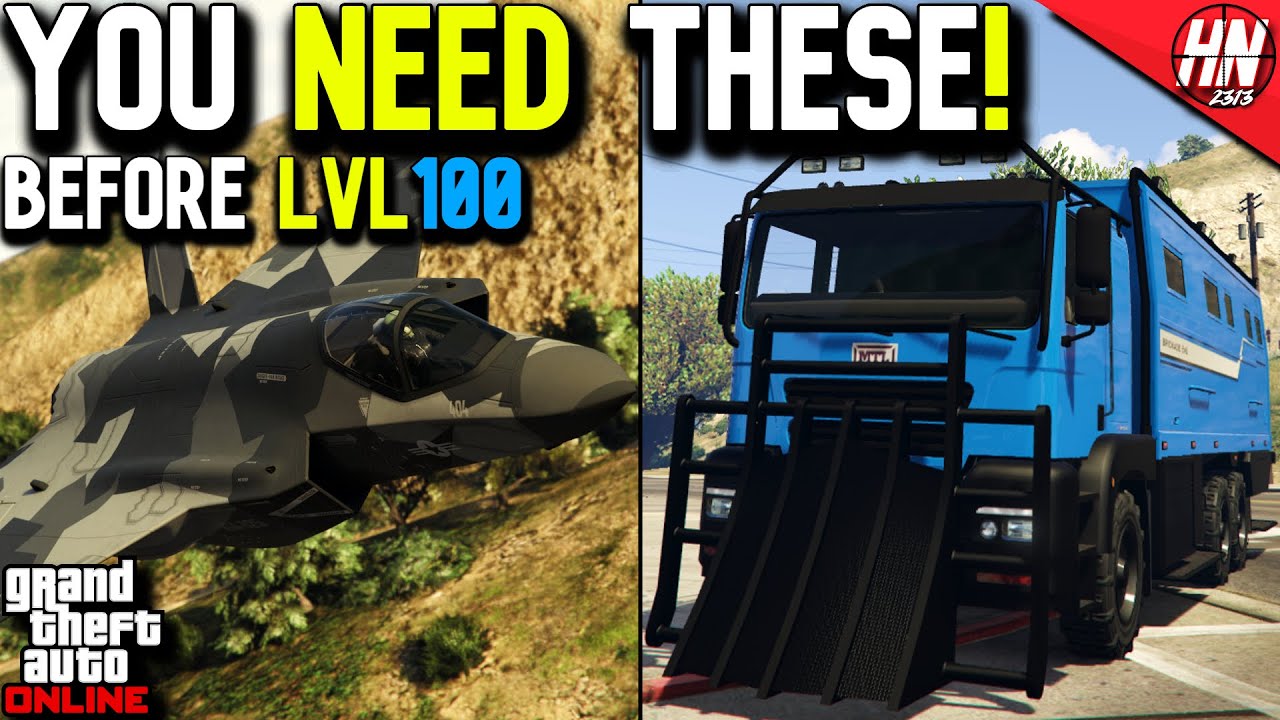 10 Things You NEED to OWN Before LVL100 In GTA Online!