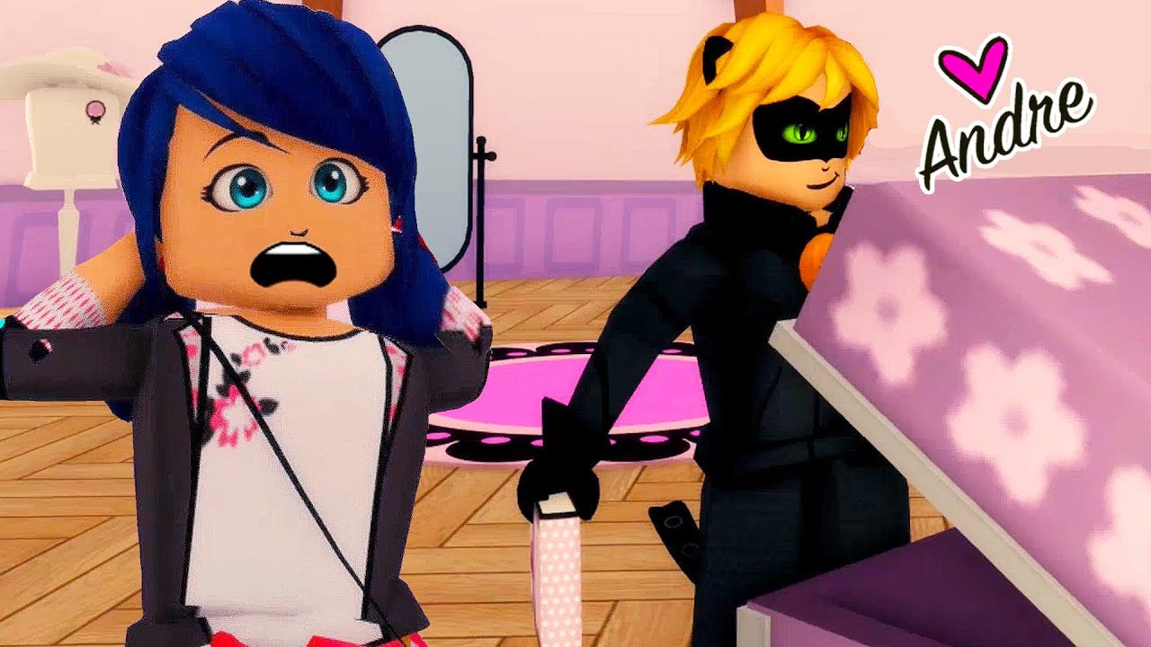 CAT NOIR se ROBA los DISEÑOS de MARINETTE | LADYBUG ROLEPLAY de PRODIGIOSA en Andre se hace gamer
