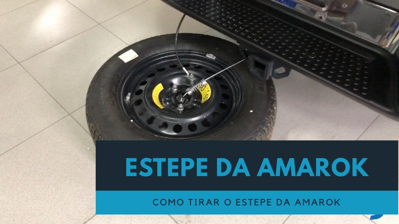 Como Tirar o Estepe da Amarok