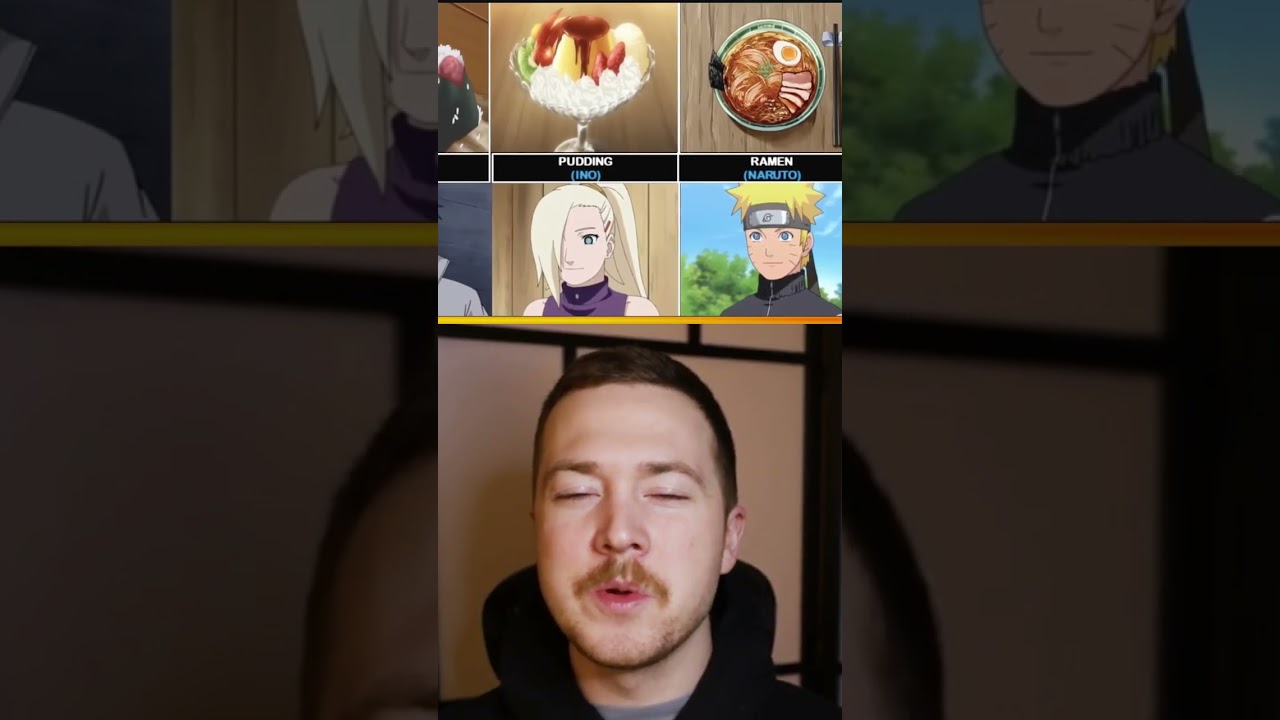 Naruto Characters' Favorite Food Pt. 2 | Amagi #shorts