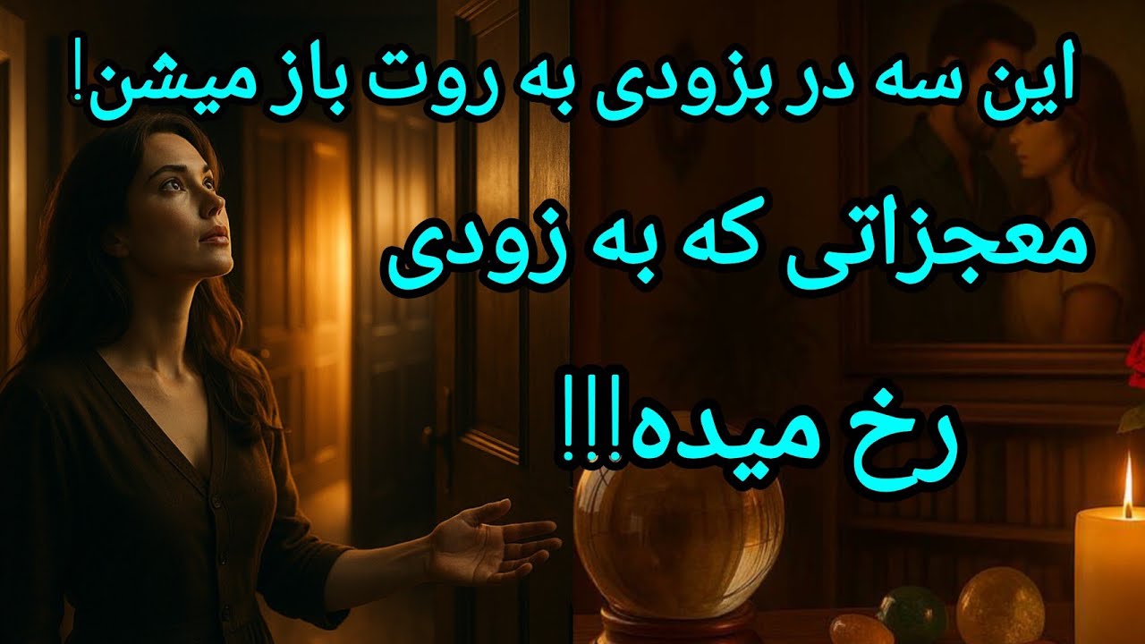 فال تاروت آدم و حوا - این سه در بزودی به روت باز میشن! معجزاتی که به زودی رخ میده!!!❤️🔑❤️