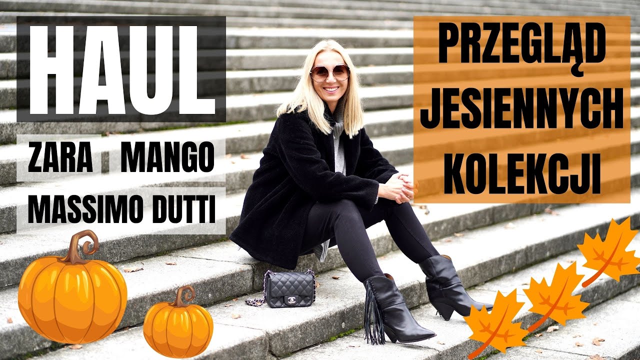 JESIENNE KOLEKCJE 🧥 ZARA, MANGO, MASSIMO DUTTI 🍁 SZUKAM KARDIGANÓW 🍂 VLOG - ZOBACZ CO KUPIŁAM 🤩