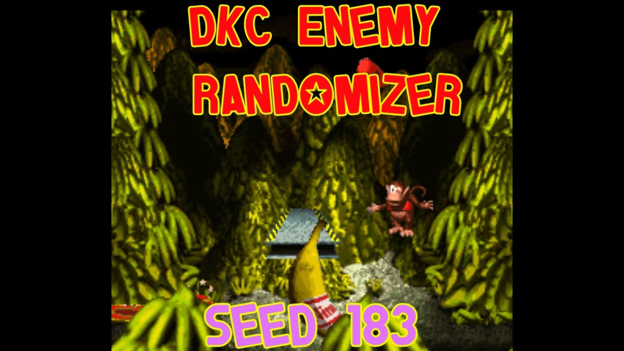 DKC Enemy Rando - Seed 183