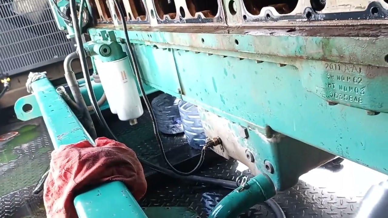 OIL MIXING WITH COOLANT WATER KTA50 CUMMINS ENGINE    CHECK WHAT PROBLEM & HOW TO CHECK