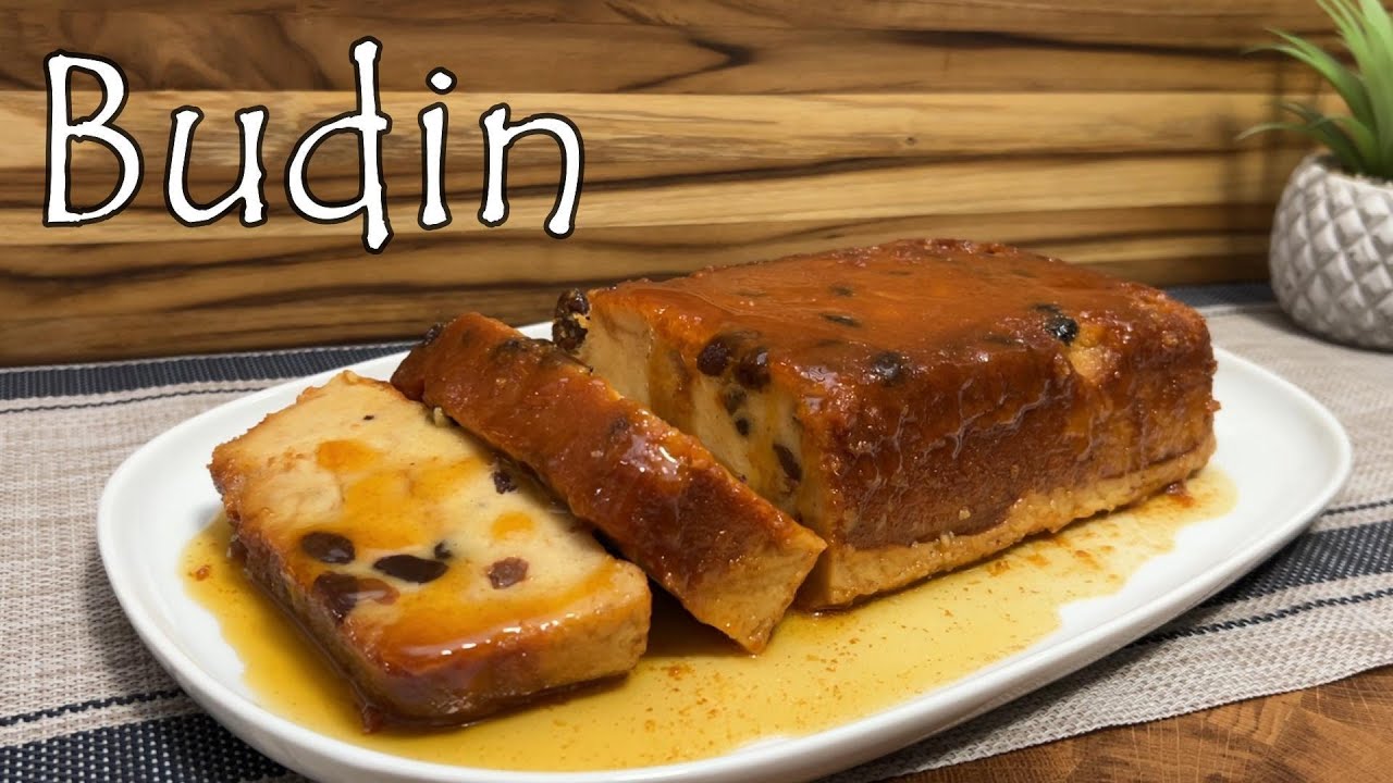 como hacer BUDIN de pan y pasas receta facil y convierte pan viejo en un postre delicioso