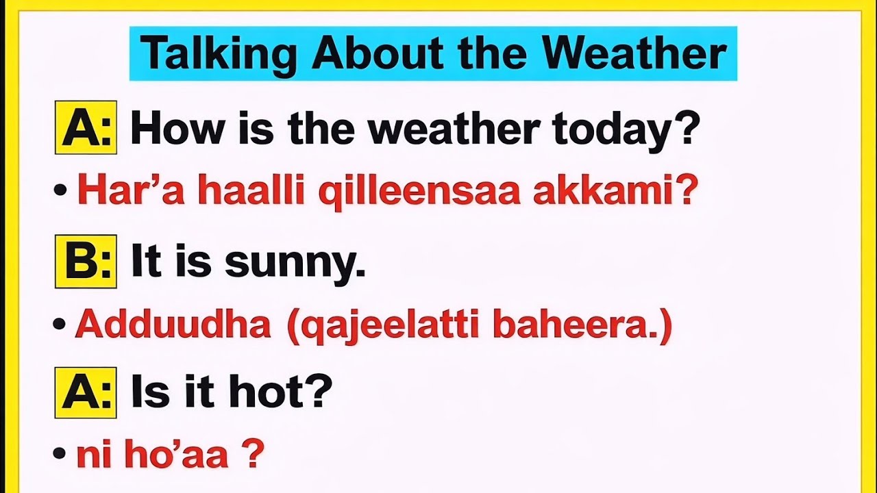 Barnoota Afaan Oromoo fi English guutuu isaa @Basic English OC