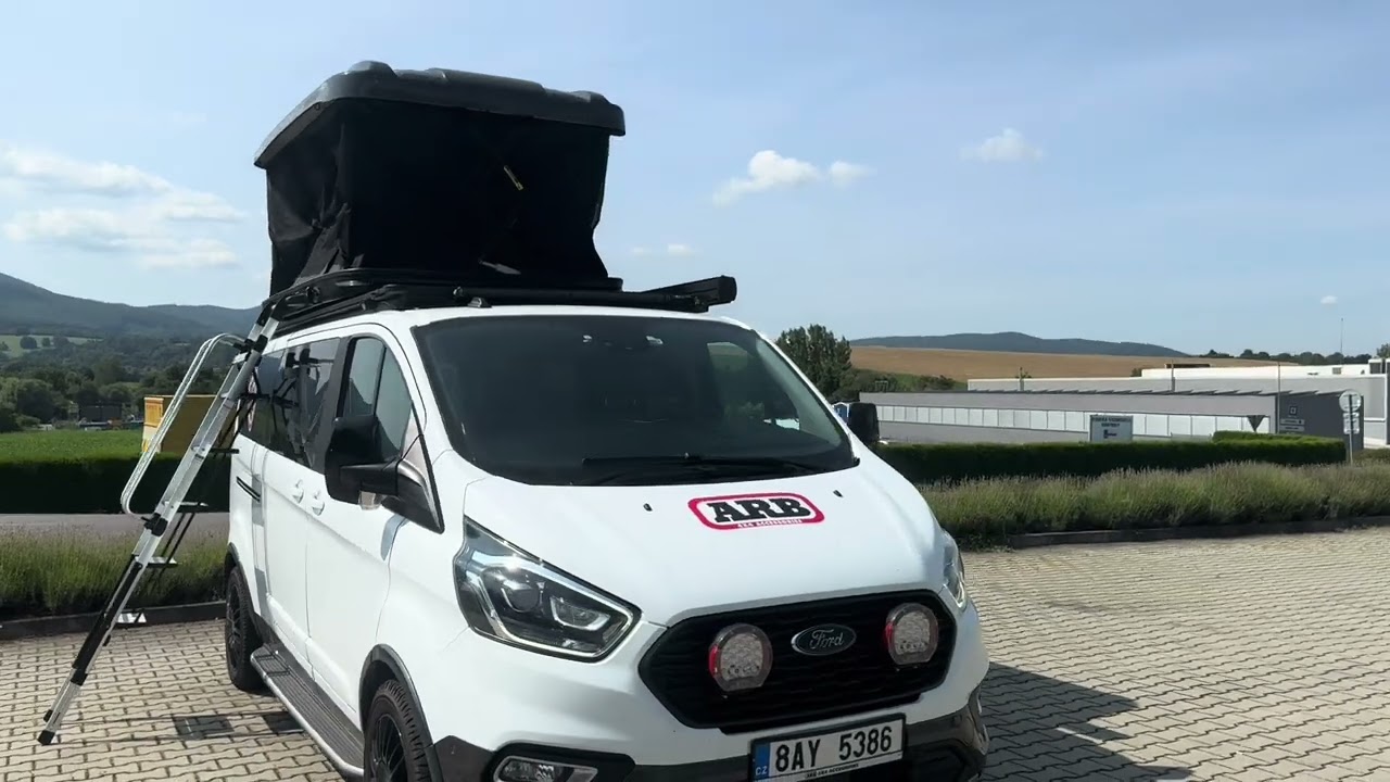 Electric Rooftop Tent Tourneo Custom