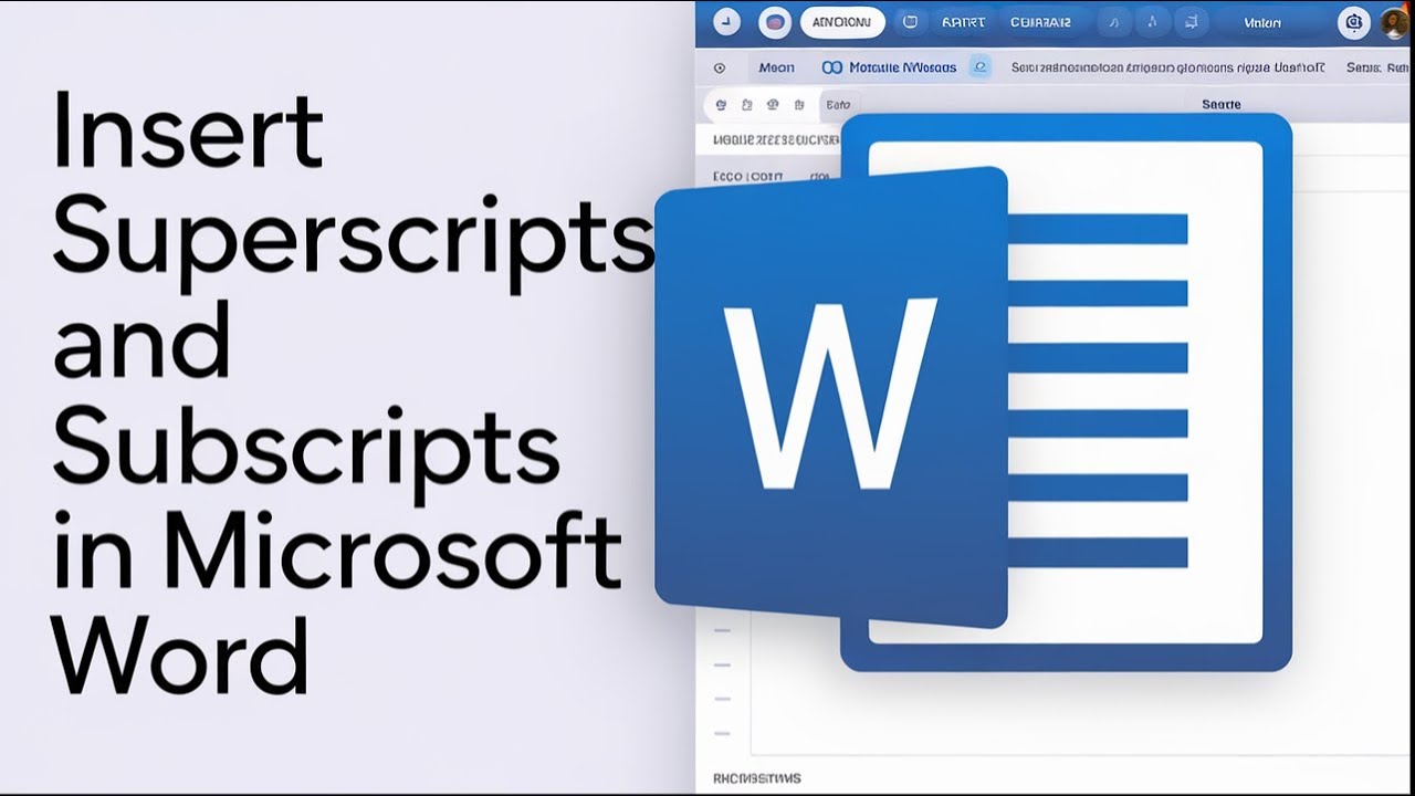 How to Insert Superscripts and Subscripts in Microsoft Word &ndash; Quick & Easy Guide!