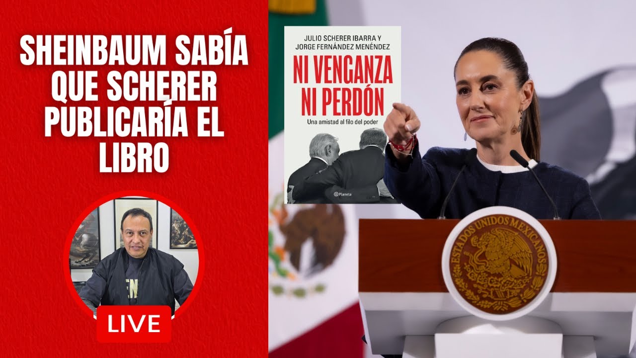 Ahora Claudia defiende a Epigmenio Ibarra /La presidenta sabía que Julio Scherer publicaría el libro