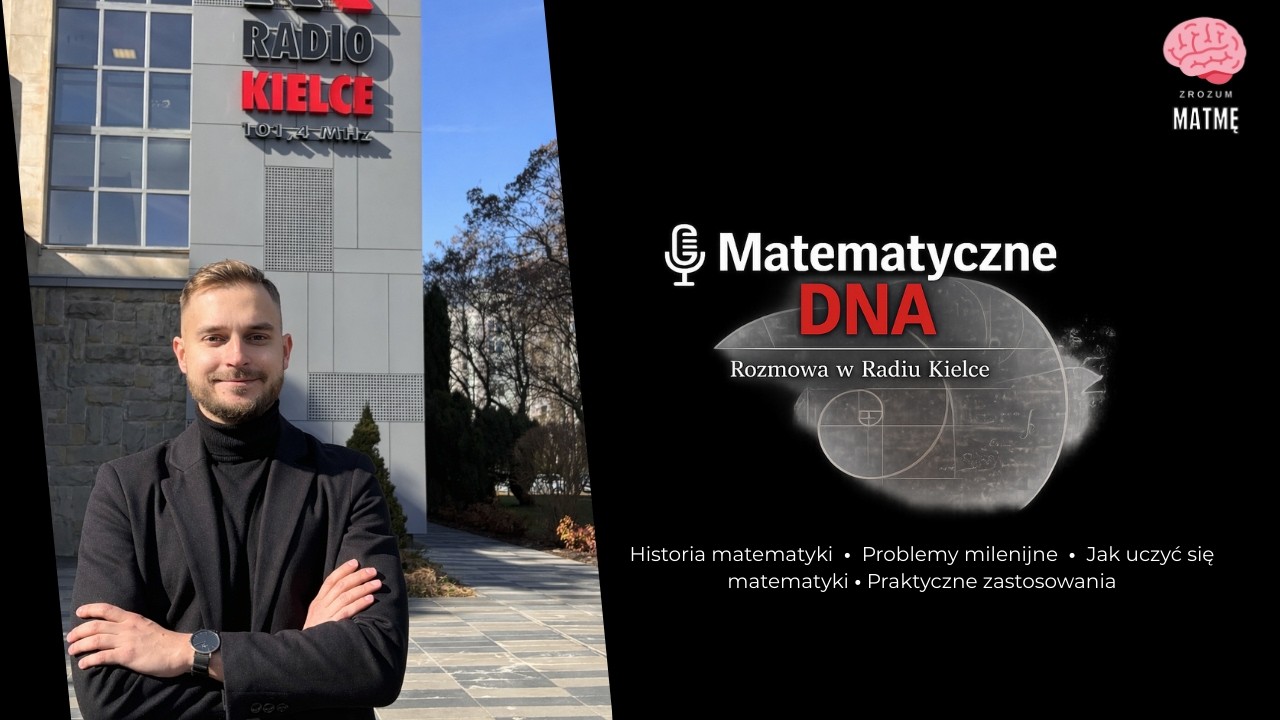 Matematyczne DNA - rozmowa w Radiu Kielce