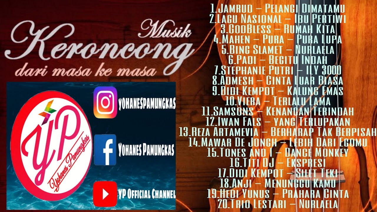 Full Album Musik Keroncong Terbaru || Jamrud | Iwan Fals | GodBless || Terbaru Dan Terlengkap
