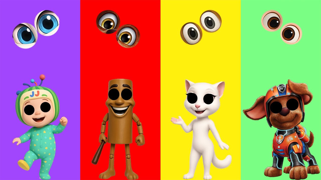 Wrong eyes👀 Vlad and Cocomelon and Baby Boss and PAW Patrol and TUNG TUNG/ DAME TU COSITA Wrong Head