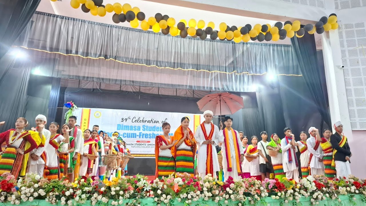 Dimasa fresher's meet 2024 haflong | Ramp walk | vlogs-99.