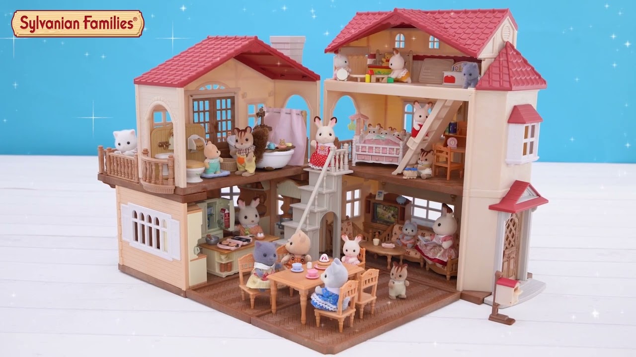 Red Roof Country Home Secret Attic Playroom | Sylvanian Families