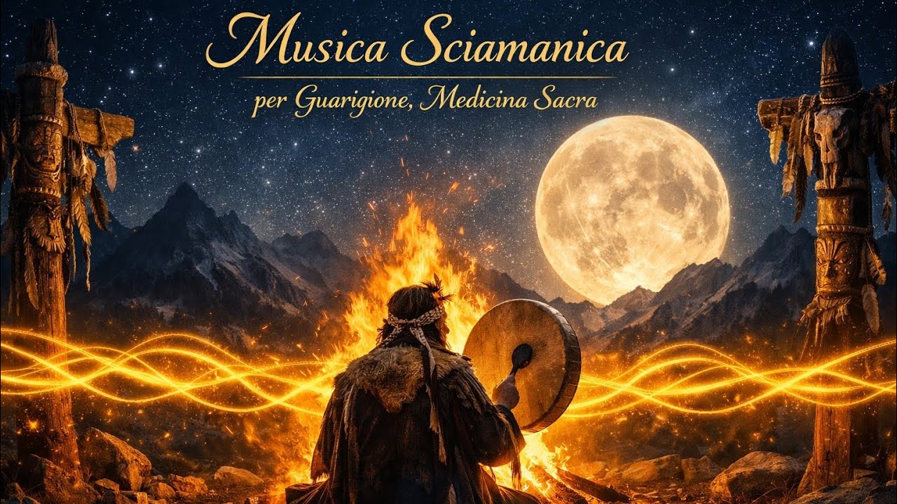 Canto sacro per guarigione, medicina Sacra. Cori gregoriani e strumenti sciamanici