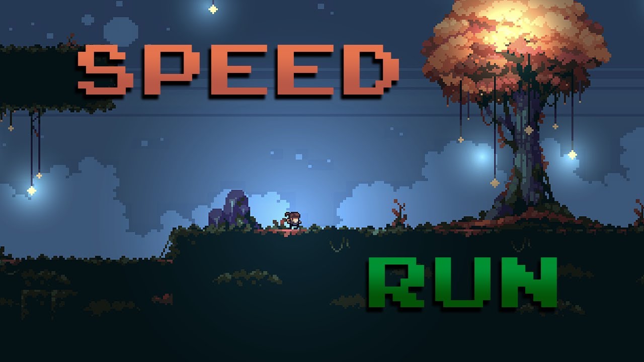 Speed Run | My Infinite 2D pixel platformer | Procedurally Generated Levels