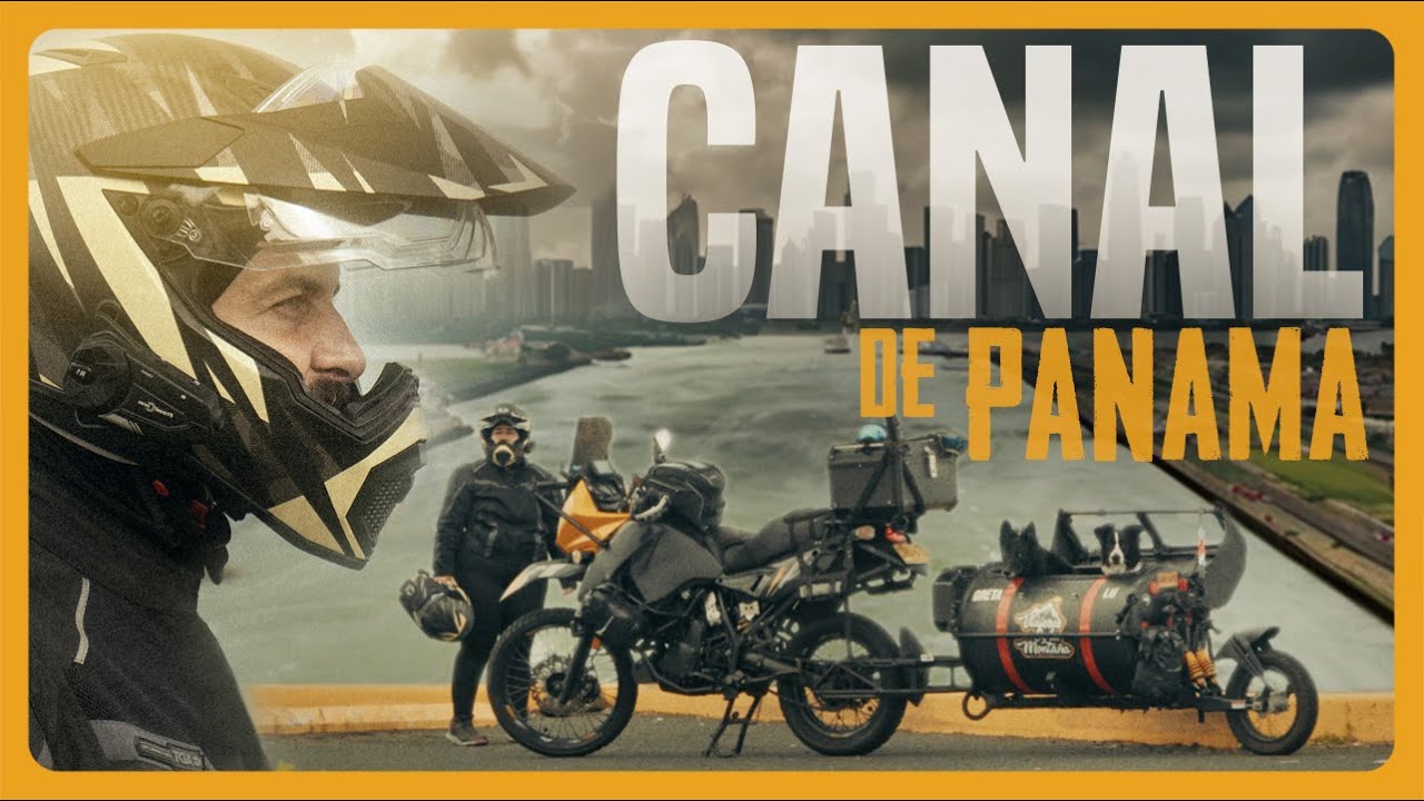 ¡Cruzamos el Canal de Panamá en moto! [EP-7]🟡 ¿Misión imposible?