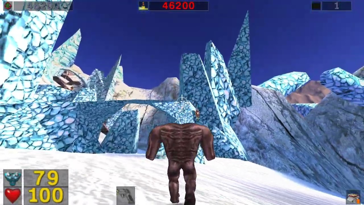 Serious Sam The Second Encounter - The Sequel - Crystal Mountains (custom mod) - Playthrough