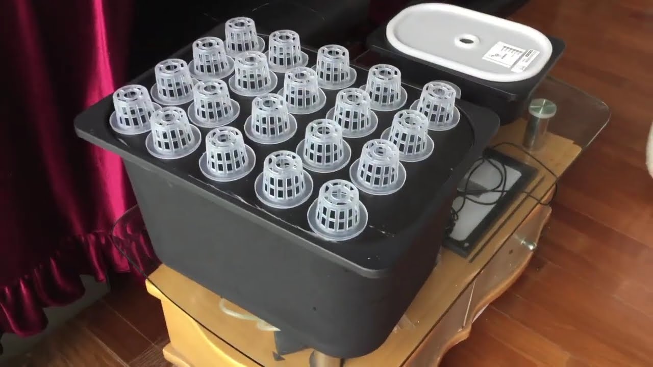 DIY家用喷雾水培可调节生长灯